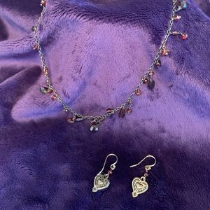 Silpada Necklace and Earring Set
